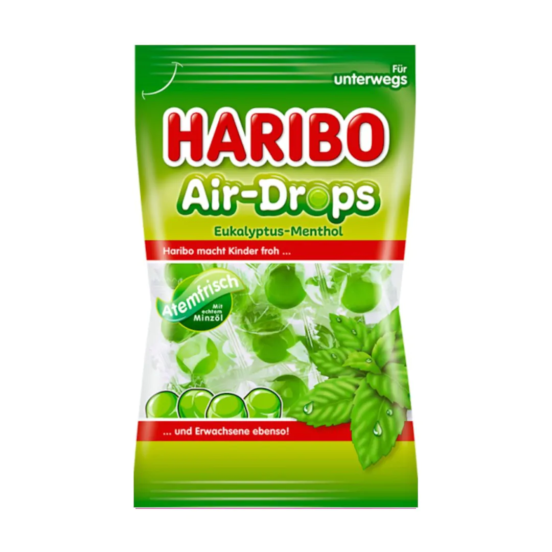 Haribo Air-Drops Euka Menthol 100g